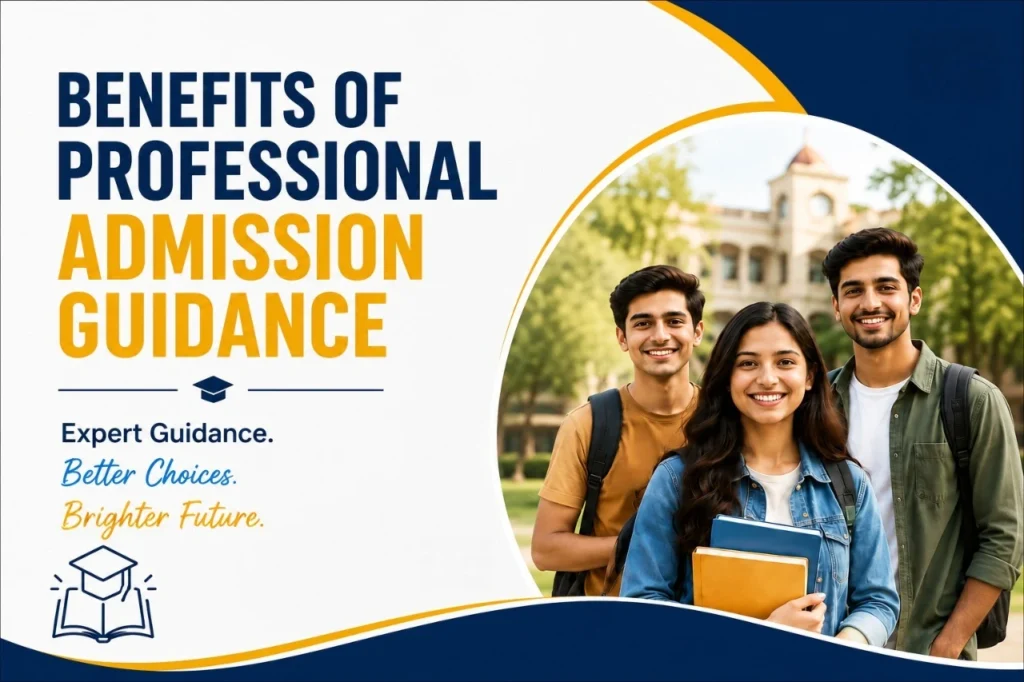 benefits of professional admission guidance