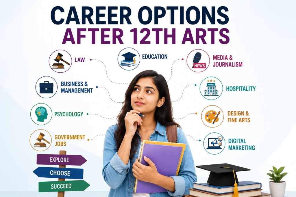 Best Career Options After 12th Arts – Top Courses and Career Guidance